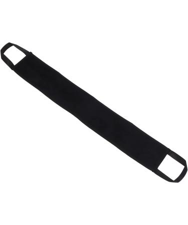 Black Skinerals Microfiber Back Applicator Mitt Band for Self Tanner and Body Lotion Easy to Grip Handles No Lotion Absorption - Buy Online on GoSupps.com