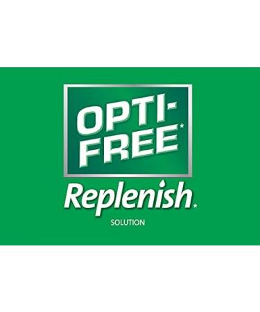 Opti-Free Replenish Multipurpose Contact Lens Solution 90 ml - Buy Online on GoSupps.com