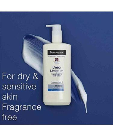 NEUTROGENA Norwegian Formula Deep Moisture Body Lotion (Pack of 3) for Dry Skin - 13.5oz (400ml) x 3 - Buy Online on GoSupps.com