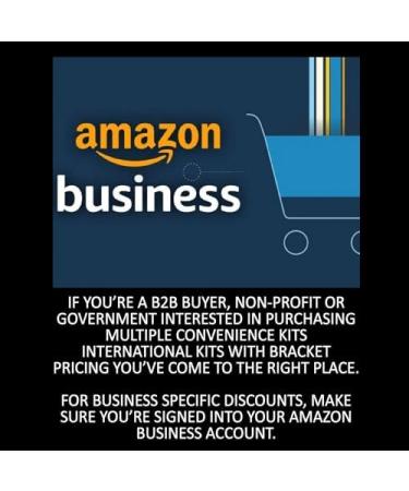 Convenience Kits International 9-Pc Hygiene & Toiletries Set - Bulk 30 Kits for Easy Travel - Buy Online on GoSupps.com