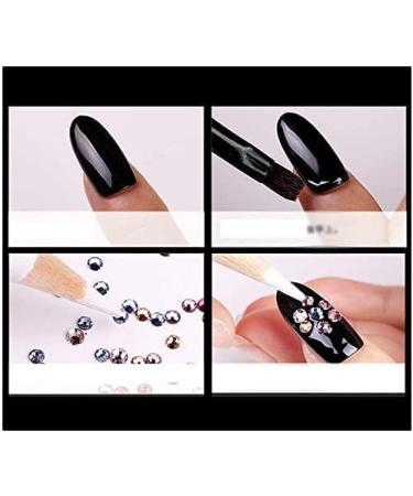 World Of Sparkles 5 Pcs Rhinestones Picker Wax Pen Diamond Dotting Tool for Nails Art - White - Buy Online on GoSupps.com