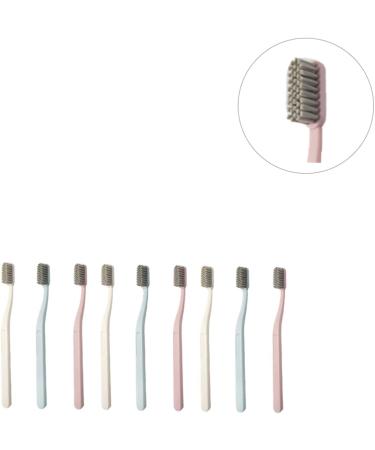 Buy HOMSFOU 9 Pcs Wooden Straw Travel Toothbrush Set - Eco-Friendly & Portable | International Shipping Available - Buy Online on GoSupps.com