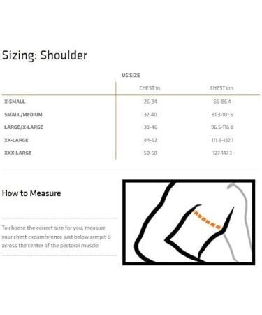 Shock Doctor Shoulder Support (Black  Large/X-Large) - Buy Online on GoSupps.com