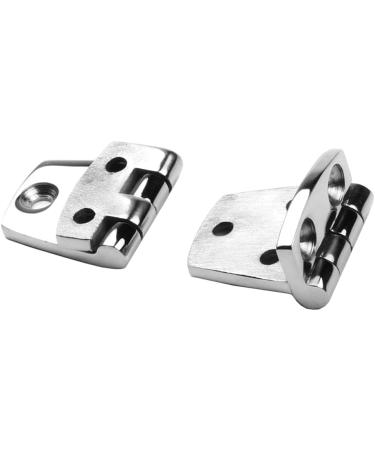 Marine Heavy Duty 316 Stainless Steel Shortside Offset Hinges 1-1/2 x 2-1/4 - Pair - Buy Online on GoSupps.com