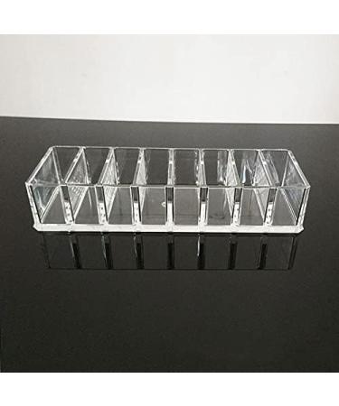 Anncus Clear Acrylic Makeup Organizer Powder Storage Box Lipstick Holder Eye Shadow Case Women Jewelry Cosmetic Box Air Cushion Box - (Color: 25x5x8.5 cm) - Buy Online on GoSupps.com