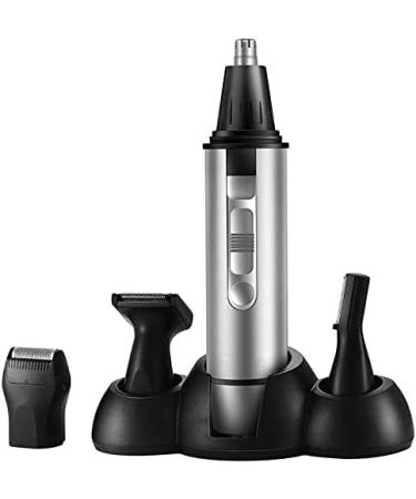 Buy 4 in 1 Multifunctional Trimmer - USB Rechargeable Ear Nose & Eyebrow Hair Trimmer | Perfect for Home & Travel - Buy Online on GoSupps.com