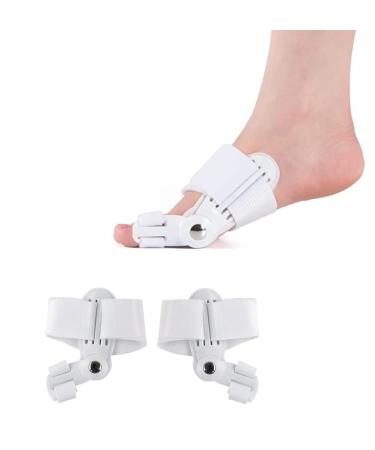 ZSBSET YYDS Big toe Bunion Relief Pads PE bracket Big toe separator Big toe fixing bracket Big toe corrector Men&Women Big Toe Bunion Pain Relief and Separating Toes 1 pair/set