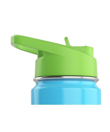 Replacement Lid for Kids Water Bottle  Green | Leak Proof | Easy Sip (Lid only)