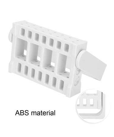 Nail Drill Holder - 16 Hole Display for Nail Artists & Salons - Professional Use (White) - Buy Online on GoSupps.com