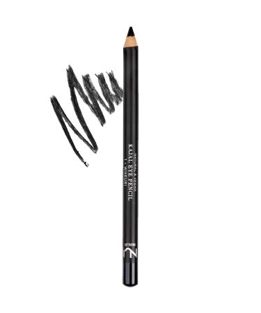 NUI Natural Kajal Eye Pencil 1 WHEURI Make Up- natural cosmetics vegan natural - deep black Kajal Eye Pencil WHEURI - deep black