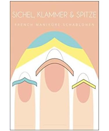 French Manicure Stencil Mix - 48 Pack of 3 Designs for Perfect Nail Smile Lines - International Shipping - Buy Online on GoSupps.com