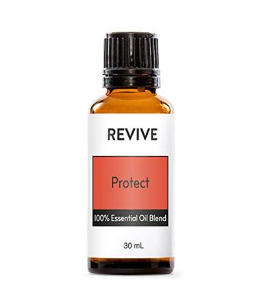 Protect Essential Oil Blend 30mL by Revive Essential Oils - 100% Pure Therapeutic Grade for Diffuser Humidifier Massage Aromatherapy Skin & Hair Care Protect 1.01 Fl Oz (Pack of 1)