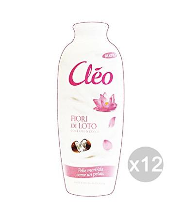 Set 12 Cleo Shower 500 ml Almond Eyes/Milk Coconut Product Bath and Shower