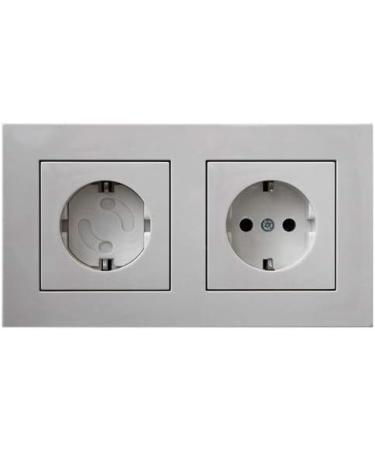 Goobay 51319 Socket Protection - Child Locking Safety for Babies Rotary Mechanics Self-Adhesive & Screwable - White 1 Unit - Buy Online on GoSupps.com