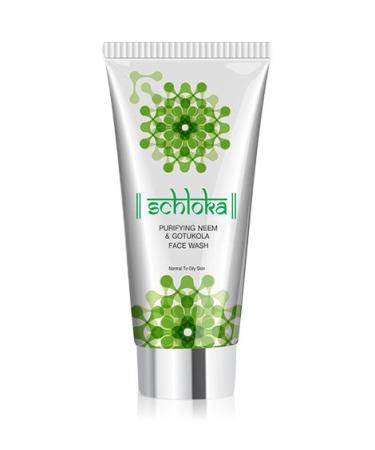 Schloka Purifying Neem & Gotukola Face Wash (60ml)