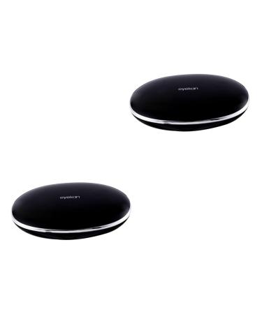 Solustre 2er box Accompanying box for contact lenses for contact lenses Cute contact travel mini contact lens holder container holder remover colored contact lenses invisible