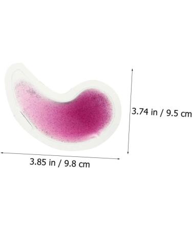 FRCOLOR 6Pcs Packs Beauty Gel Ice Pack Reusable Beads Reusable Plaster Cold Eye Patch Ice Lip Cold Compress Gel Lip Pads Under Eye Purple Pvc Eye Patch Frozen Care - Buy Online on GoSupps.com