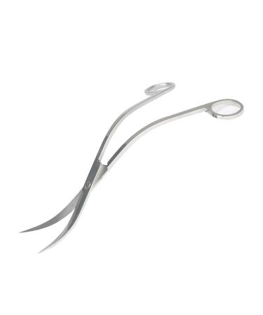Stainless steel curved aquarium scissors 25 cm aquarium plant scissors wave scissors plant scissors for aquatic plants fish tank plants aquascaping tools