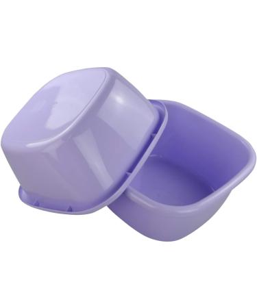 Jekiyo 16 Qt Purple Wash Basin 2-Pack Plastic Square Dish Tub - Buy Online on GoSupps.com