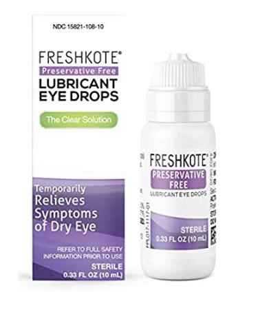 FreshKote Preservative Free Lubricant Eye Drops - .33 Oz
