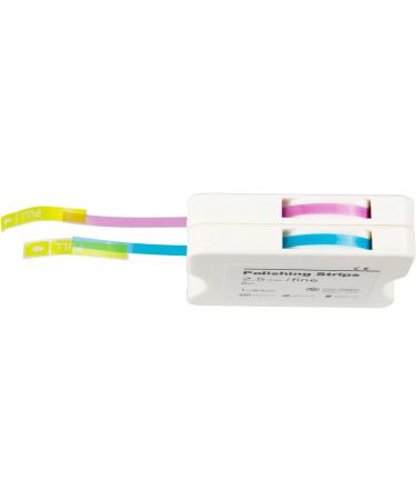 Dental Polishing Strips 6m/Rolls Tooth Sandpaper Dental Finishing Strips Teeth Whitening Strips Resin Tooth Interdental Grinding Tool.-Pink||2.5mm - Buy Online on GoSupps.com