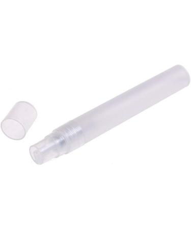 100pcs Travel Spray Bottles - Portable 10ml Plastic Perfume Atomizers - Home & Cosmetic Use - White PET Bottles - Buy Online on GoSupps.com