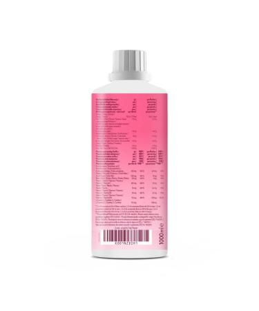 Gymqueen Zero Drink Apple Mint 1000ml - Low-Calorie Sugar-Free Beverage Concentrate with B Vitamins & L-Carnitine | Buy Now - Buy Online on GoSupps.com