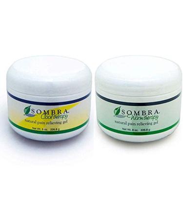 Sombra Warm & Cool Pain Relief Gels 8 Oz Each
