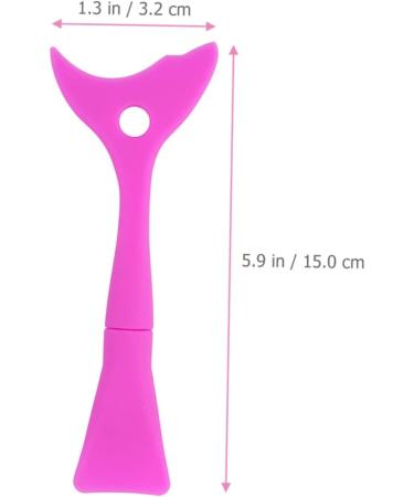 FRCOLOR 6 Pcs Eyeliner Eyeshadow Baffle Eyelash Tool Mascara Comb Silicone Eyeliner Shield Protection Miss - Buy Online on GoSupps.com