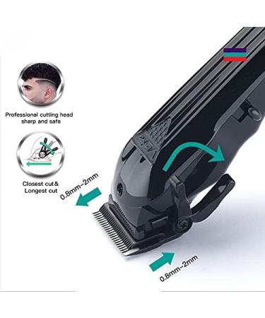 Buy Professional LED Hair Clippers - Adjustable Powerful Electric Trimmer & Beard Cutter - Rechargeable & Portable Hair Cutting Kit - Buy Online on GoSupps.com