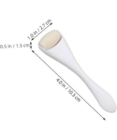 Beatifufu Oil Removal Roller Skin Care Roller Oil Absorbing Stone Roller Face Beauty Roller Facial Oil Absorbing Roller Volcanic Stone Roller Oil Control Facial Massager Volcano Stone Roller 10.30X2.70X1.50CM White - Buy Online on GoSupps.com