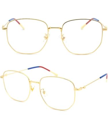 FREAZE Multifocal Reading Glasses - Large Metal Frame Sunglasses for Women | Easy Computer Visual Aid (Color B Size 2.5) - Buy Online on GoSupps.com
