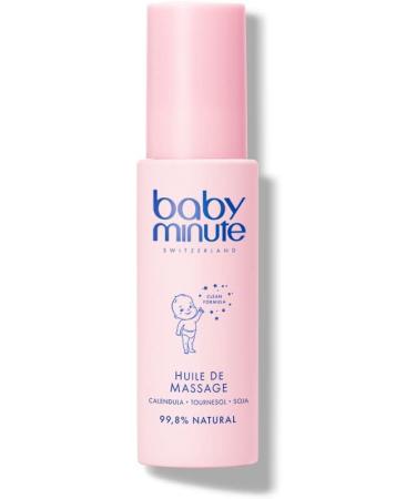 BABY MINUTE MASSAGE OIL Moisturizes Soothes Protects Body Baby - 100 ml - Buy Online on GoSupps.com