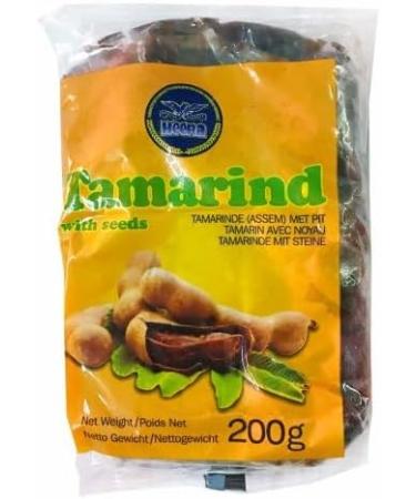 Seelans Superstore Heera | Tamarind with Seeds | 200g (Pack of 2) | Tamarind | Indian Origin - Buy Online on GoSupps.com
