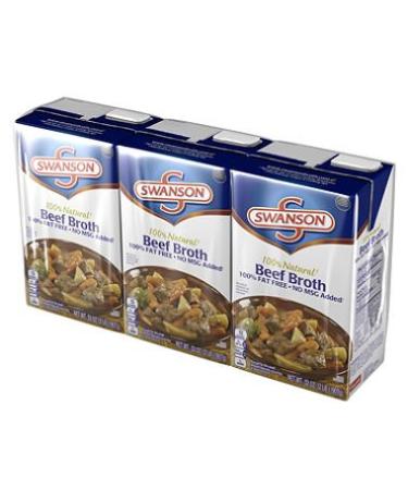 Swanson Beef Broth, 3 pk./32 oz. - Buy Online on GoSupps.com
