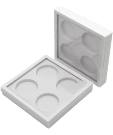 POPETPOP 4 Pcs 4 Eyeshadow Nail Practice Mat Makeup Accessories Eye Shadow Box Magnetic Empty Box 1 count (Pack of 1) Whitex2pcs - Buy Online on GoSupps.com