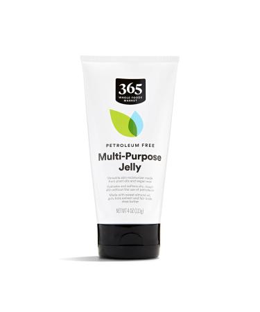 365 by Whole Foods Market Petroleum Free Multi-Purpose Jelly Versatile Skin Moisturizer 4 Ounce