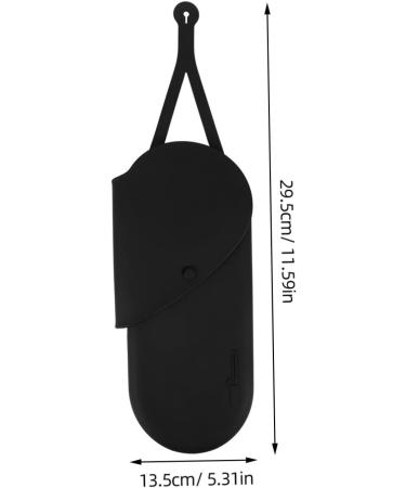 LALADEFIEE Hair Straighter Bag Storage Bag for Travel Storage Organizer 29.50X13.50X2.00CM Black - Buy Online on GoSupps.com