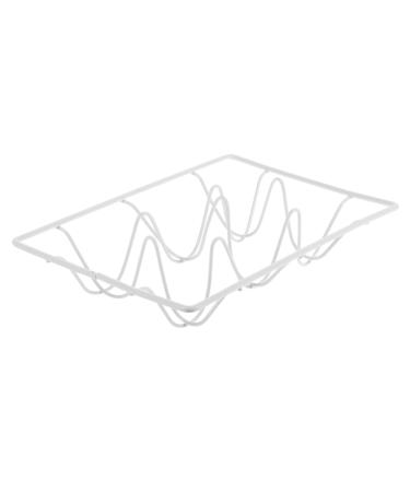 MAGICLULU Egg Holder Dispenser Egg Tray Refrigerators Dispenser Egg Holder for Refrigerator Egg Storage Household Container Box 18.00X12.00X3.50CM White