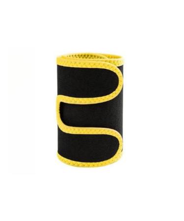 Upper Arm Sleeve Compression Bicep Brace Compression Sleeve for Pain Relief Lightweight Adjustable Wrap Yellow
