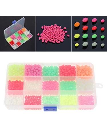 Origlam Fishing Pearls - 1500 Bright Shining Oval Beads for Fishing Rigging & Bait Accessories - Premium Plastic Fishing Beads - Buy Online on GoSupps.com