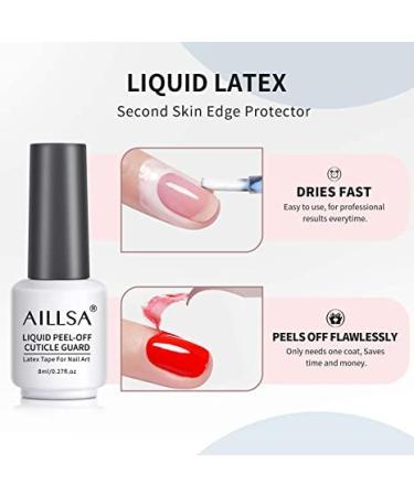 AILLSA Gel Nail Polish Set - 24 Pcs Candy Colors Spring Summer Kit with Glossy/Matte Top Coat, Rainbow Orange Pink Glitter Soak Off UV Gel Polish Set - Perfect Mother's Day Gift - Buy Online on GoSupps.com