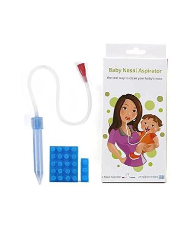 Baby Nasal Aspirator with 24 Filters - Safe & Hygienic Suction for Newborns | The Baby Center - Buy Online on GoSupps.com