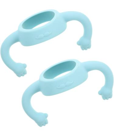 Toyvian 8 Pcs Bottle Handle Milk Bottle Accessories Bottle Grip Silicone Bottle Grip Bottle Grip Milk Bottle Grips Wide Mouth Silicone Soft 14.00X5.00X5.00CMx4pcs Sky-bluex4pcs - Buy Online on GoSupps.com