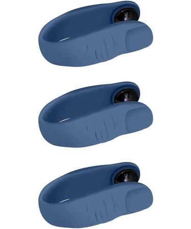 Finger Acupressure Clip for Headaches Anxiety & Stress Relief - Adjustable Big Thumb Blue - Buy Online on GoSupps.com