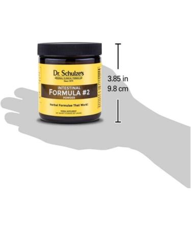 Dr. Schulze's Intestinal Formula #2 (8 Ounces) and Intestinal Formula #1 Capsules (90 Capsules) - Organic Herbal Supplements - Buy Online on GoSupps.com