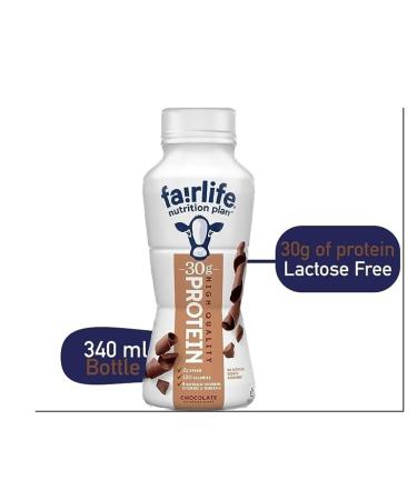 High Protein Chocolate Shake 30g - Gelatin Free Nutrition Plan (12 Pack - Buy Online on GoSupps.com