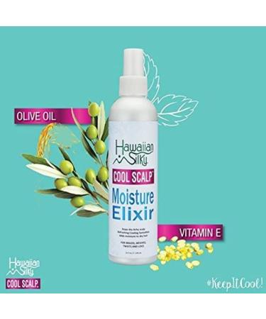 Hawaiian Silky Cool Scalp Refresher Mist 8 fl oz | Hydrating Hair Care for All Hair Types | International Shipping Available - Buy Online on GoSupps.com