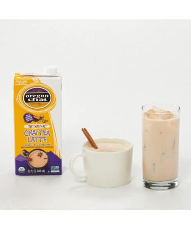 Oregon Chai  Organic and Gluten Free Chai Tea Latte Concentrate  The Original  32 Ounce Boxes (Pack of 6) ORIGINAL 6 - Buy Online on GoSupps.com
