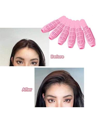 KDDOM 4 Pcs Pink Volumizing Hair Root Clip Set - DIY Fluffy Curler Clamps for Natural Fluffy Hair - Salon Wave Hair Root Clip for Volume Boost - Buy Online on GoSupps.com